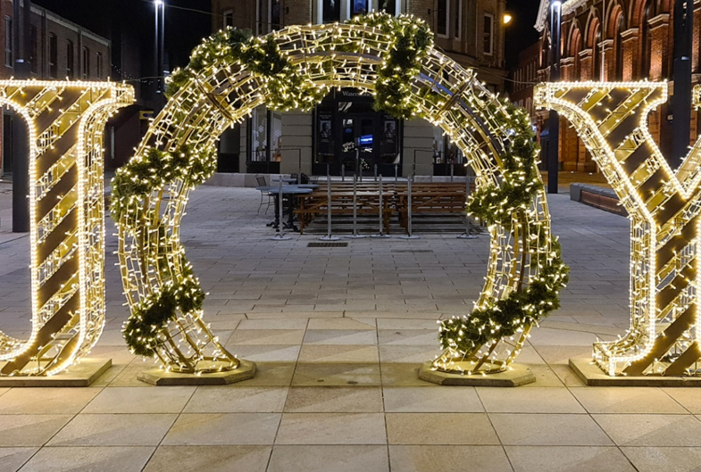 commercial display creation